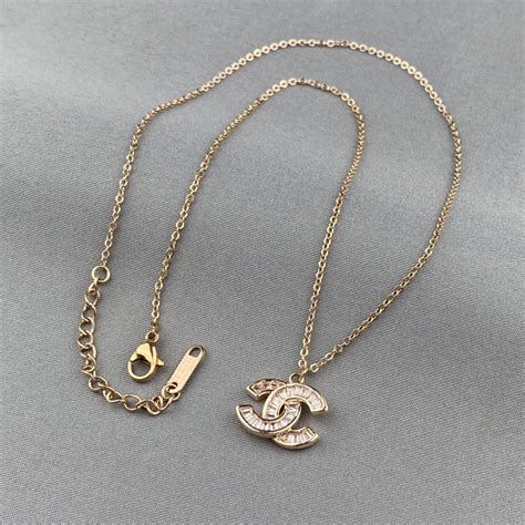 chanel rose gold necklace|chanel necklace price list.